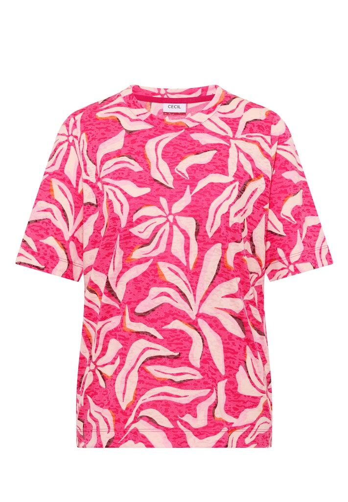 T-Shirt mit Allover Print T-Shirt mit Allover Print