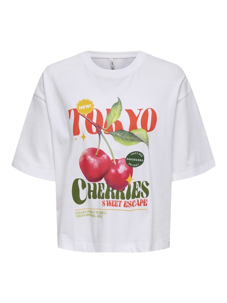 ONLJOSSI S/S O-NECK TOP BOX JRS ONLJOSSI S/S O-NECK TOP BOX JRS