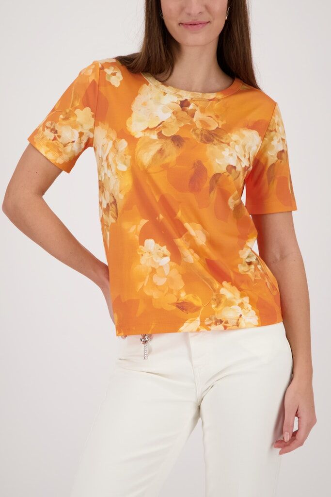 T-Shirt mit Blumenmuster T-Shirt mit Blumenmuster