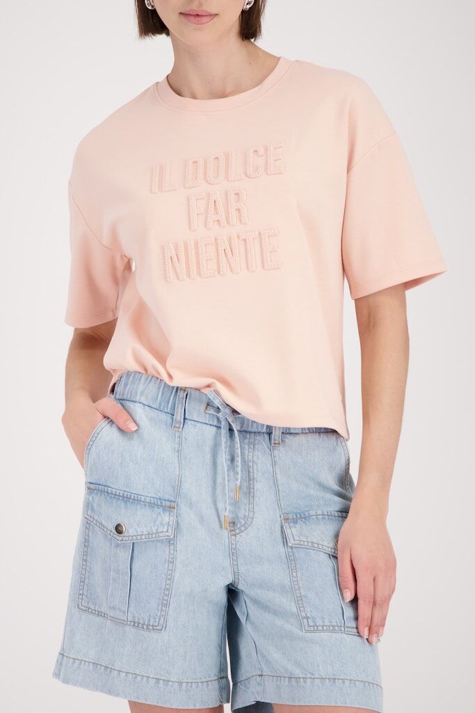  T-Shirt mit Schriftzug