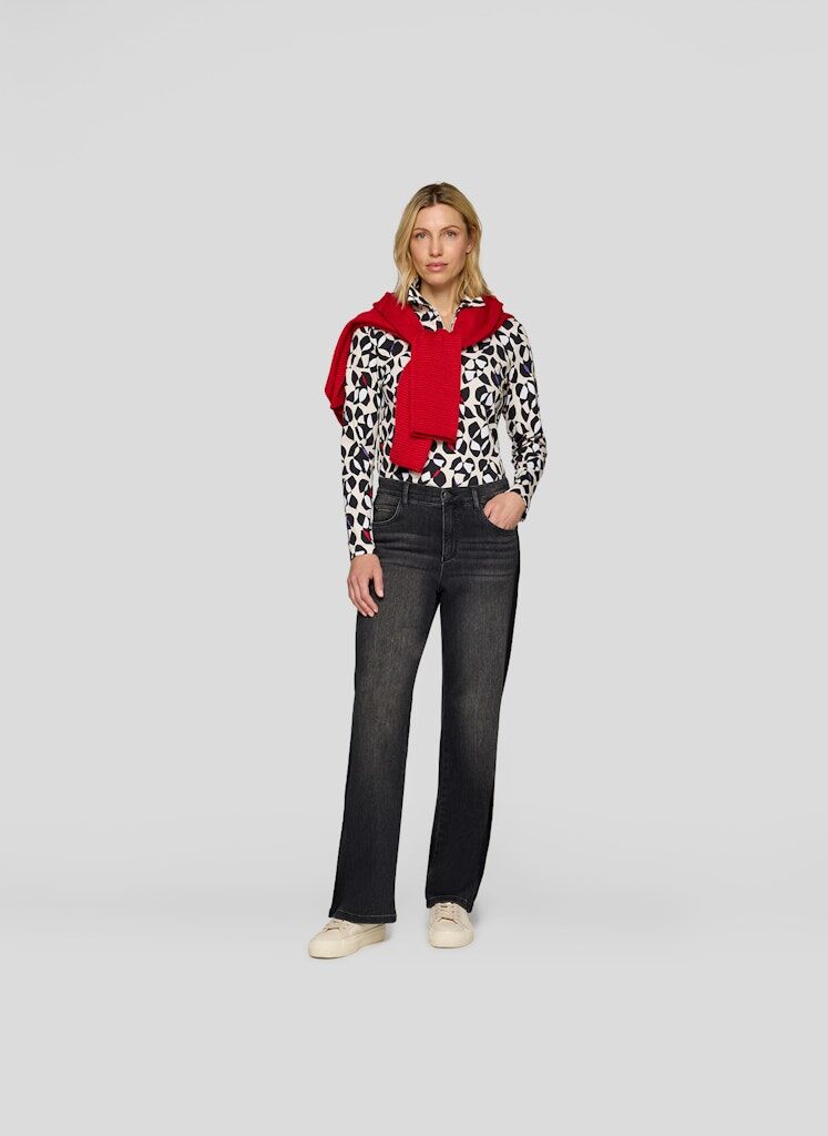 Zip-Polo-Shirt