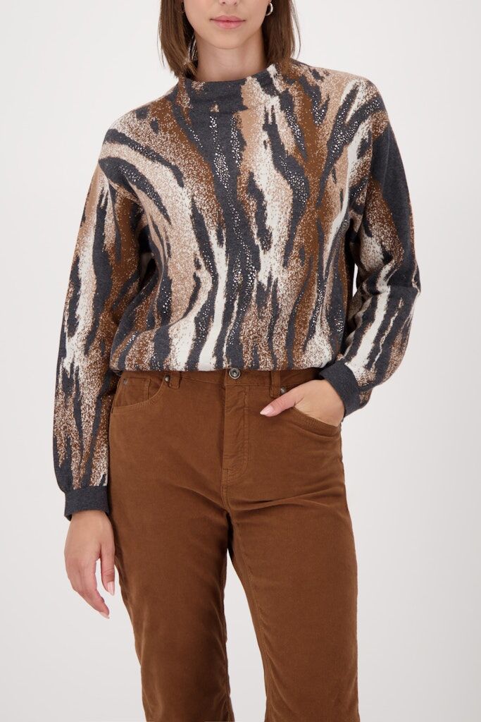 Pullover mit Tigermuster