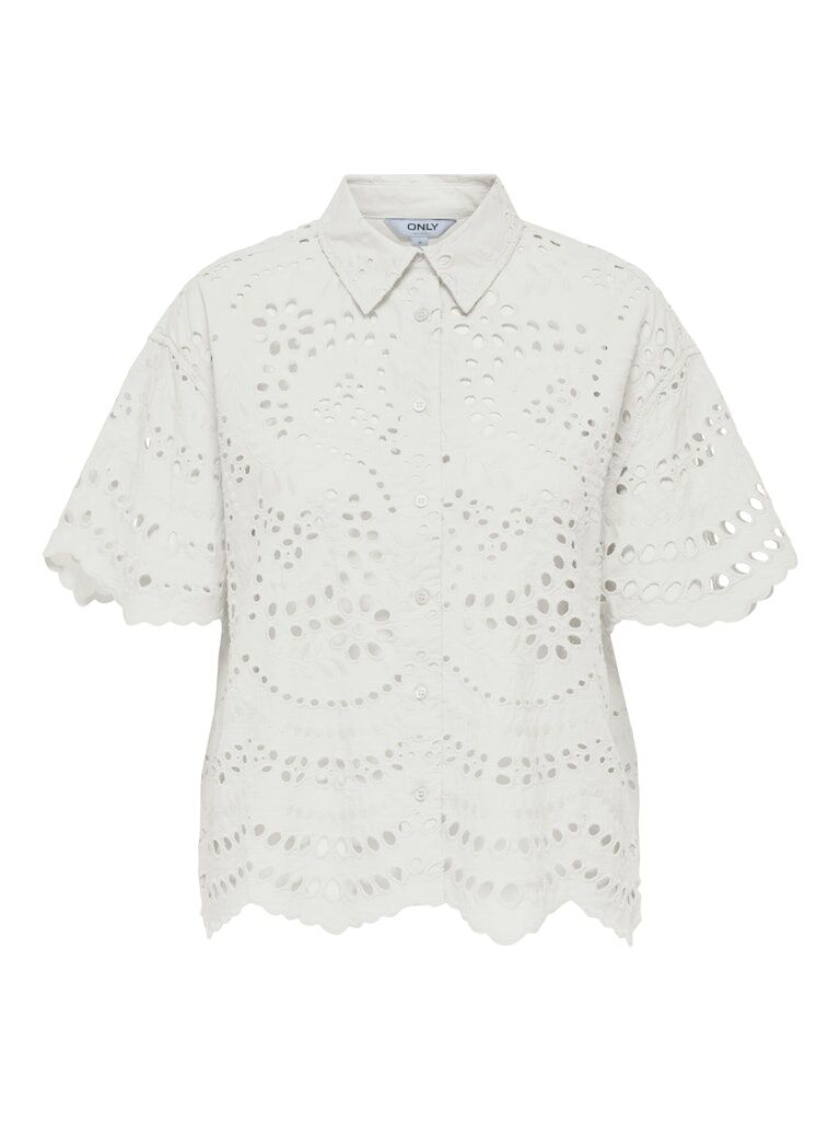Only Bluse mit Lochmuster Only Bluse mit Lochmuster