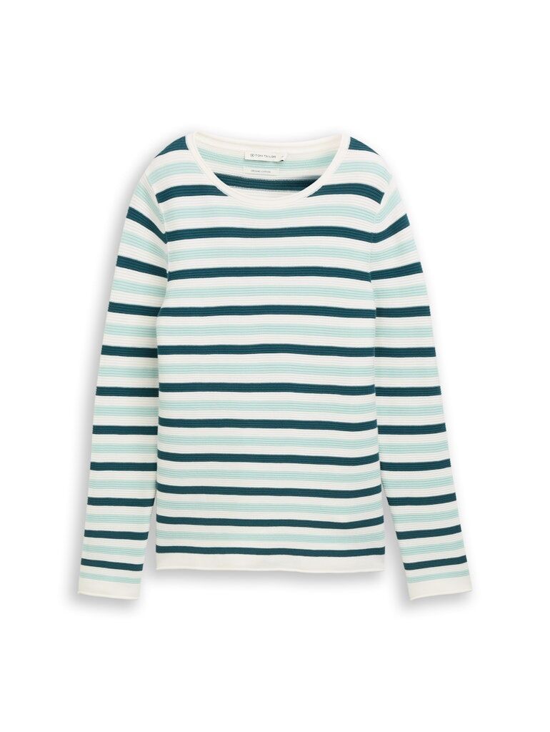Gestreifter Strickpullover Gestreifter Strickpullover