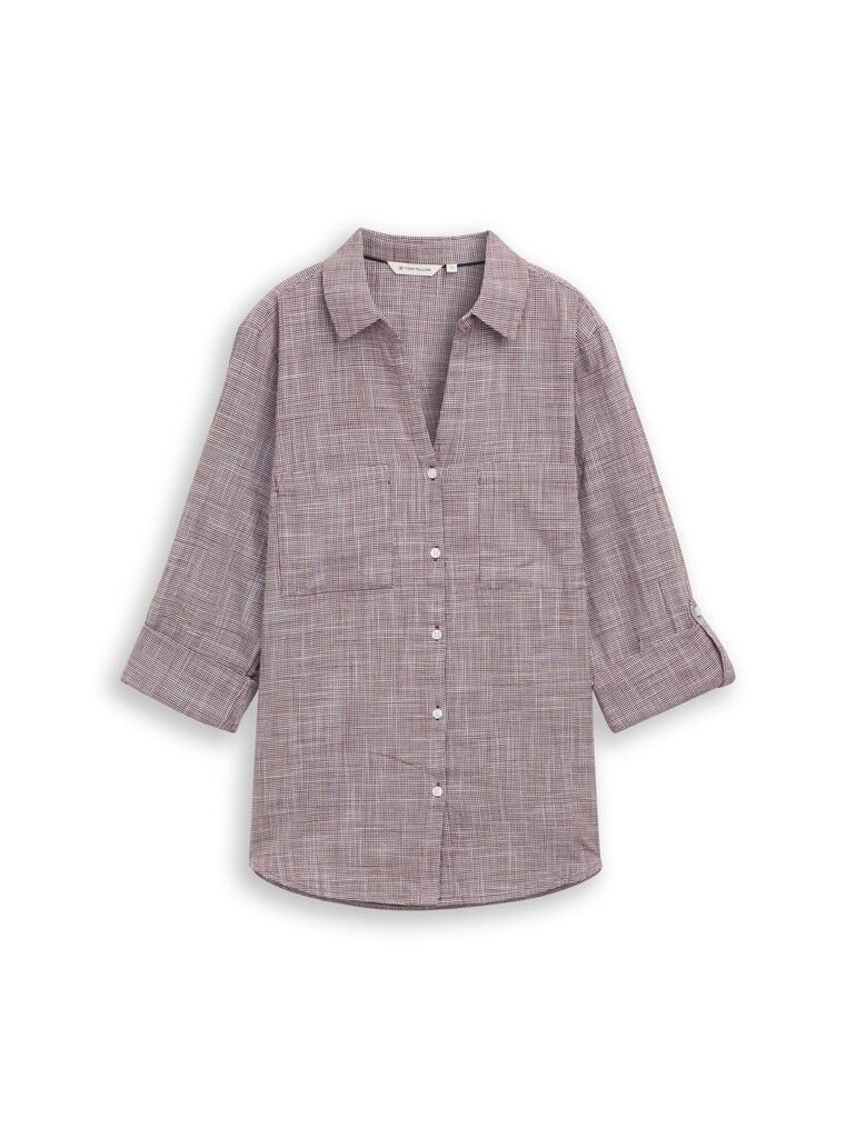 Bluse mit Brusttaschen Bluse mit Brusttaschen
