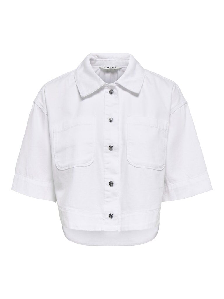ONLCLEO LIFE SS CROP DNM SHIRT PIM NOOS
