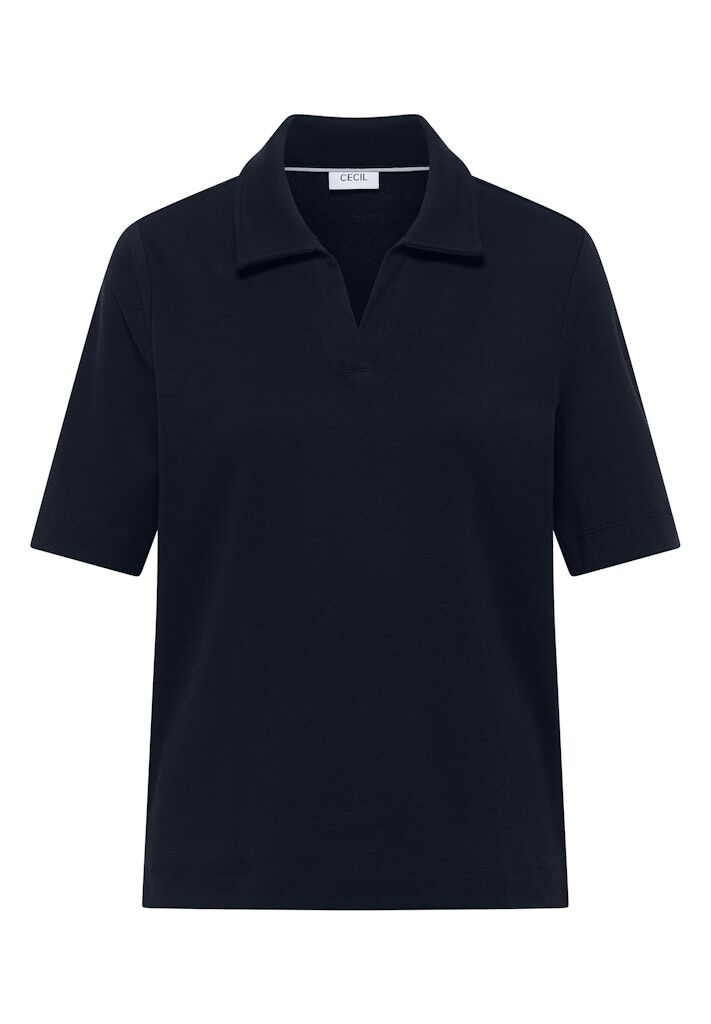 Kurzarm Poloshirt in Unifarbe Kurzarm Poloshirt in Unifarbe