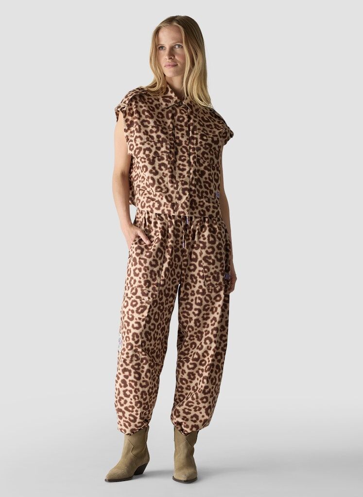 Weste mit Leo-Print Weste mit Leo-Print