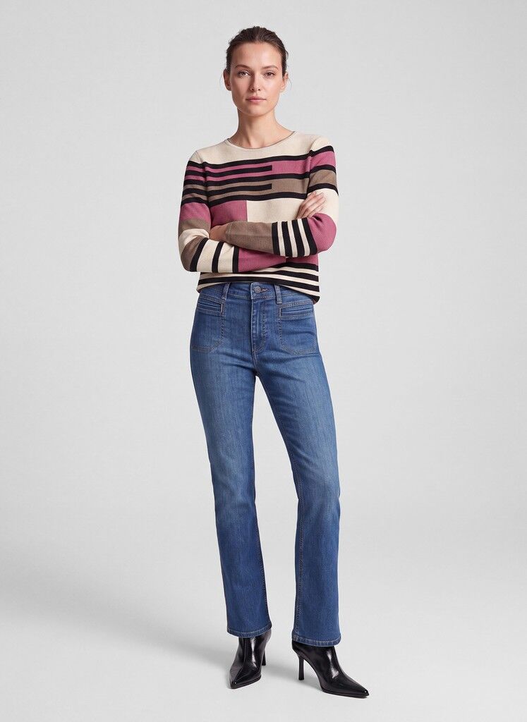 Pullover mit Colorblock-Design Pullover mit Colorblock-Design