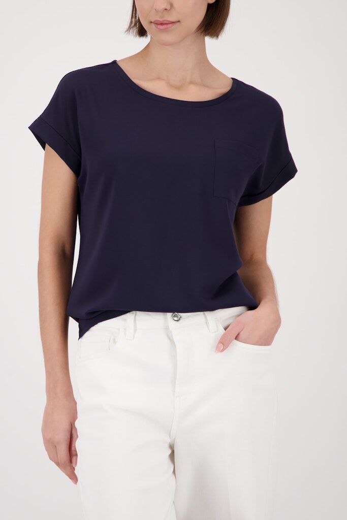Basic-Blusenshirt Basic-Blusenshirt