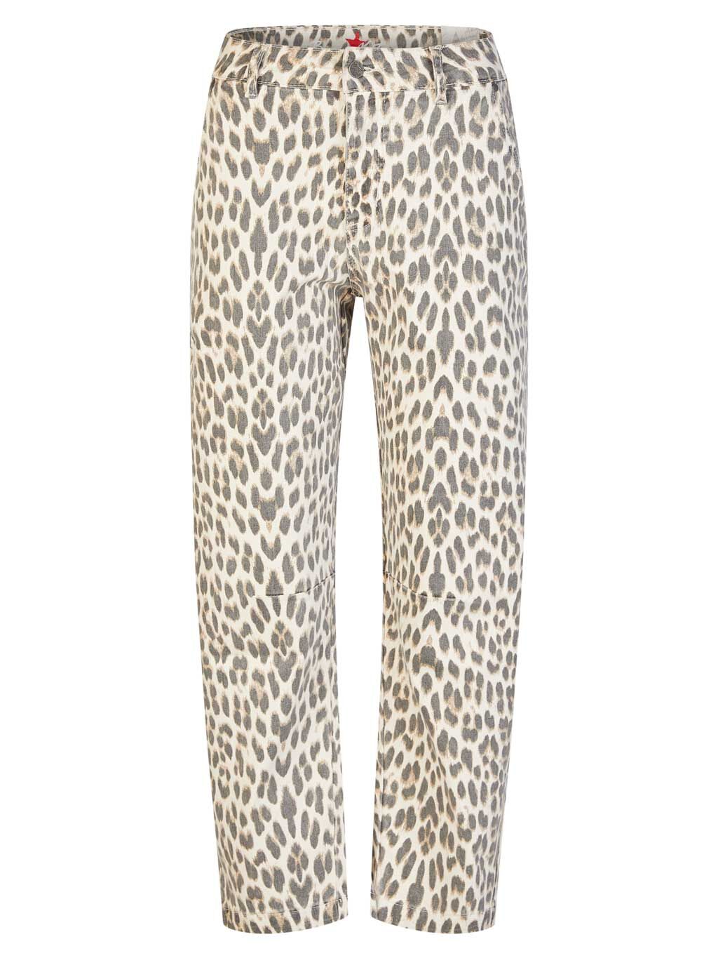 Hose "Barrel" in Leo-Print Hose "Barrel" in Leo-Print