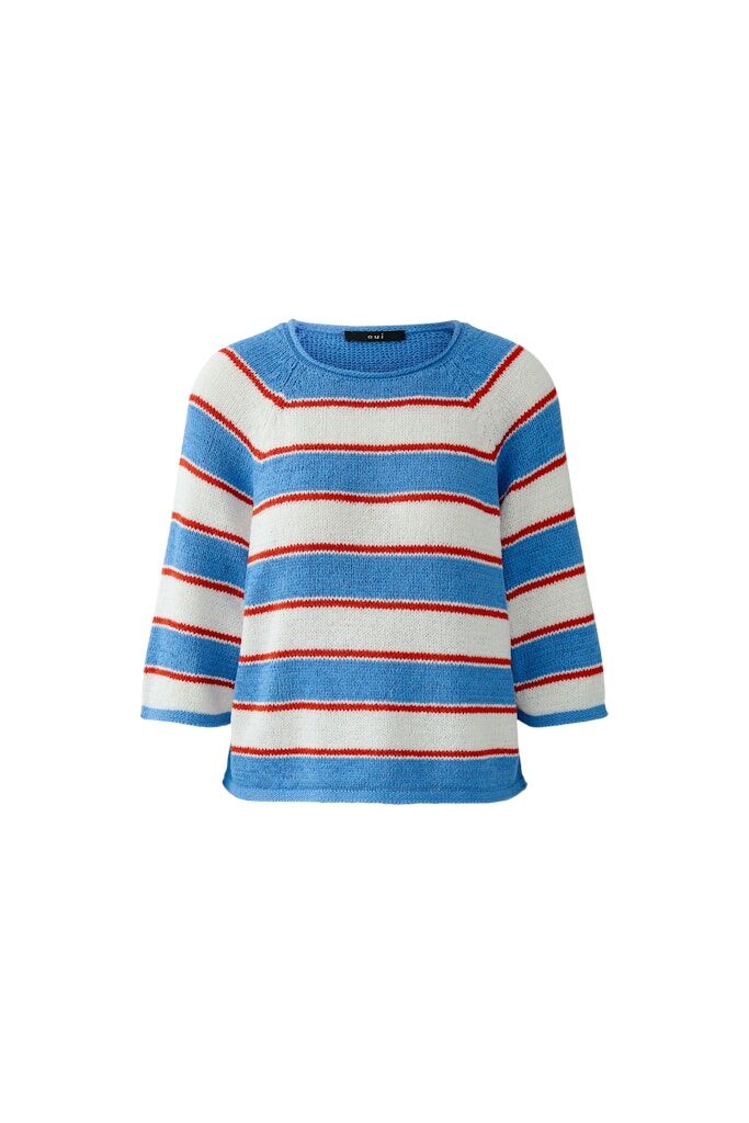 Pullover mit Streifen Pullover mit Streifen