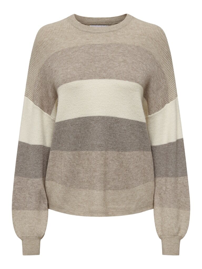 ONLATIA LIFE L/S STRIPE PULLOV KNT NOOS