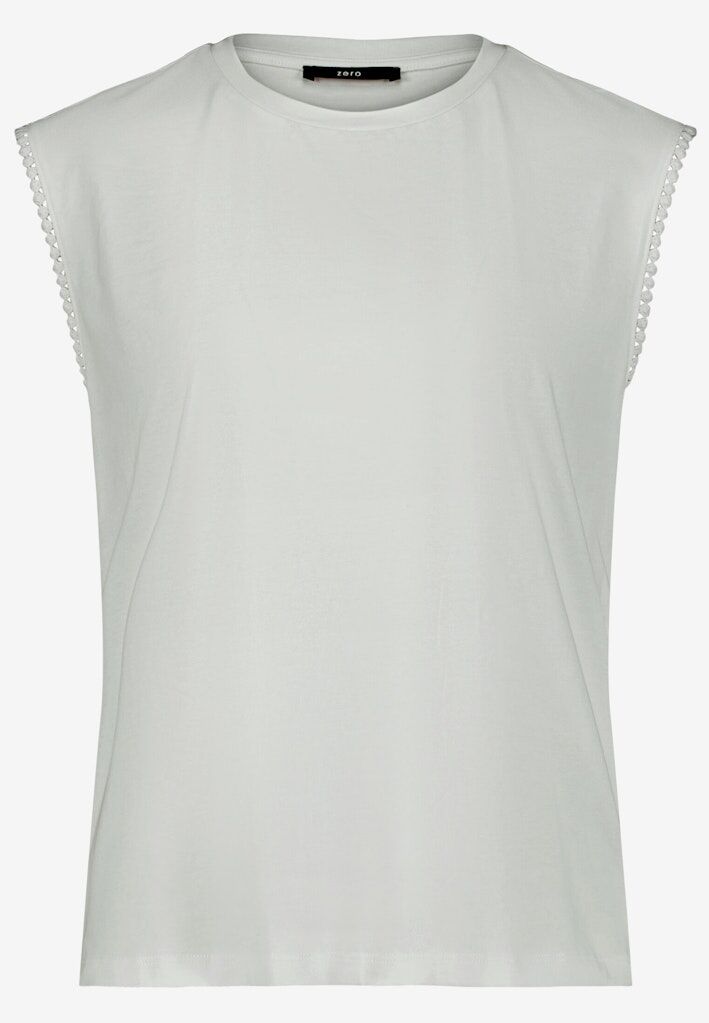Jersey-Top mit Rundhalsausschnitt Jersey-Top mit Rundhalsausschnitt