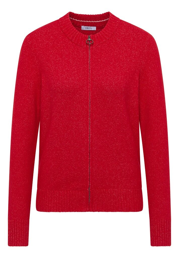 Cosy Cardigan mit Zipper