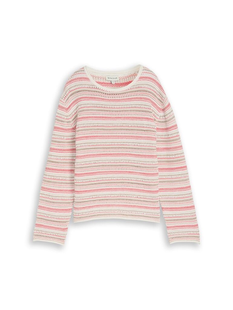 Strickpullover mit Streifenmuster Strickpullover mit Streifenmuster