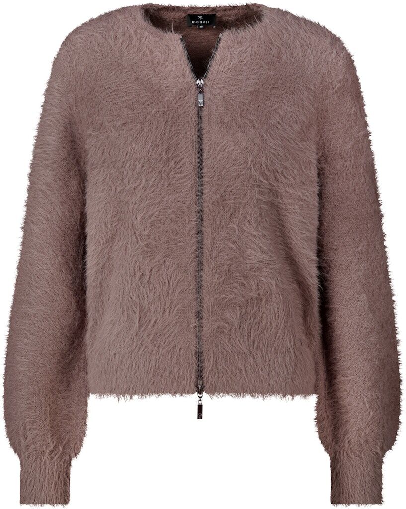 Strickjacke mit flauschiger Haptik Strickjacke mit flauschiger Haptik
