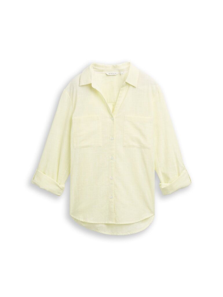 Bluse mit Brusttaschen Bluse mit Brusttaschen