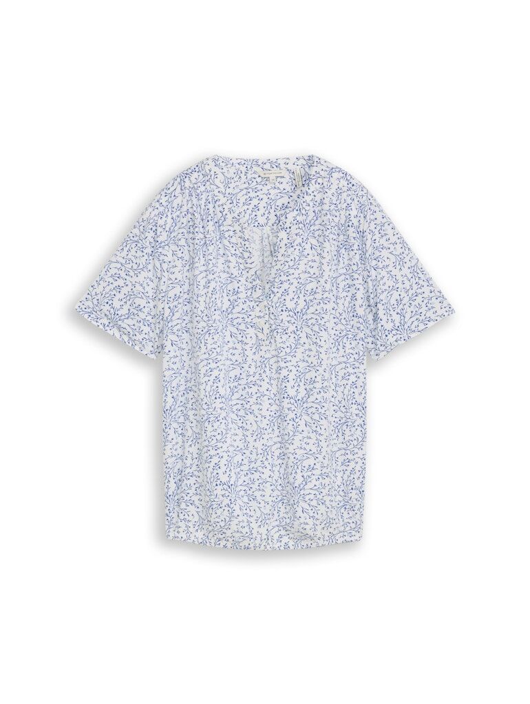 Bluse mit Allover-Print