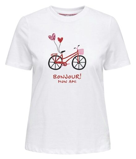 ONL30 KITA LIFE S/S HEART BOX TOP JRS ONL30 KITA LIFE S/S HEART BOX TOP JRS
