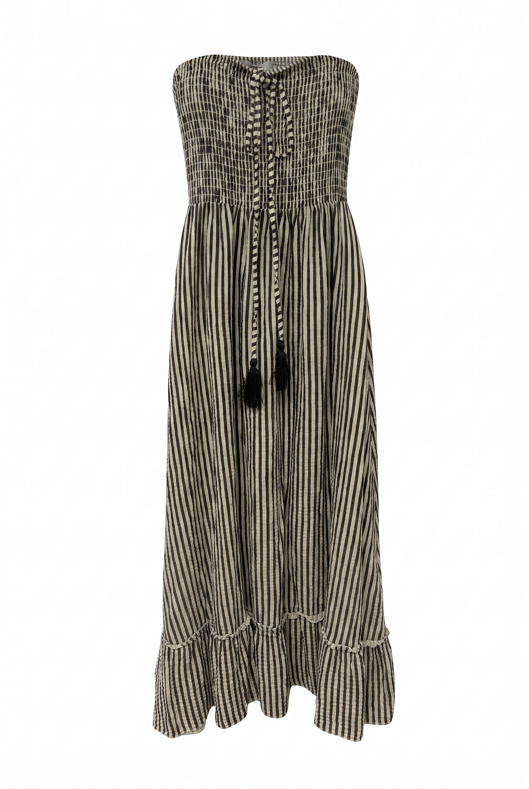 Schulterfreies Kleid Schulterfreies Kleid