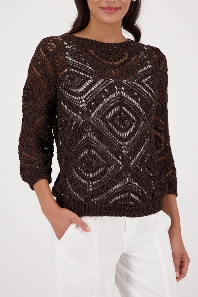 Ajour-Strickpullover Ajour-Strickpullover
