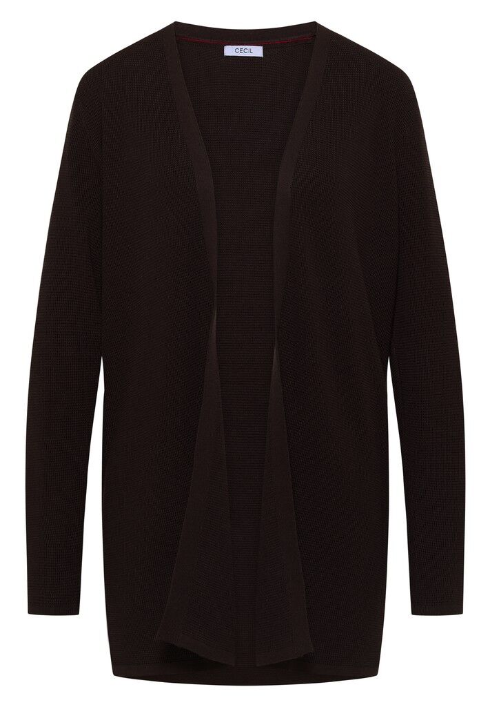 Offener Cardigan mit langen Ärmeln