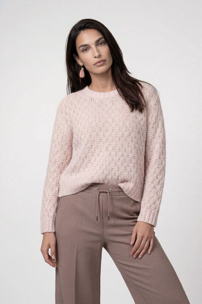 Ajour-Strickpullover