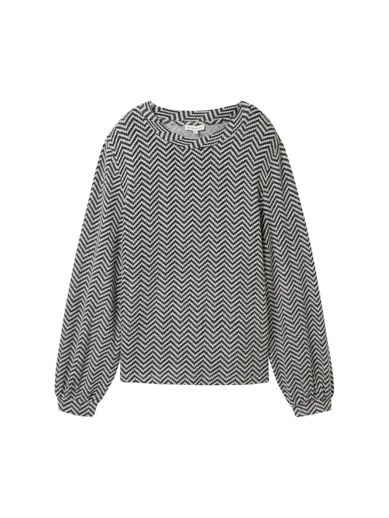 Langarmshirt mit Muster