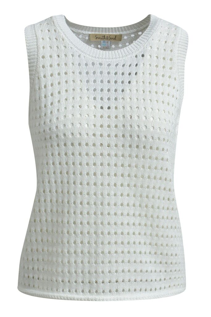 Smith & Soul Lochstrick-Top Smith & Soul Lochstrick-Top