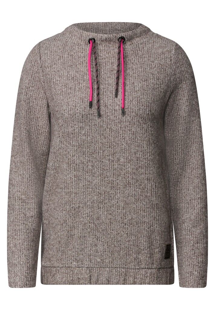 Shirt in Rippstruktur