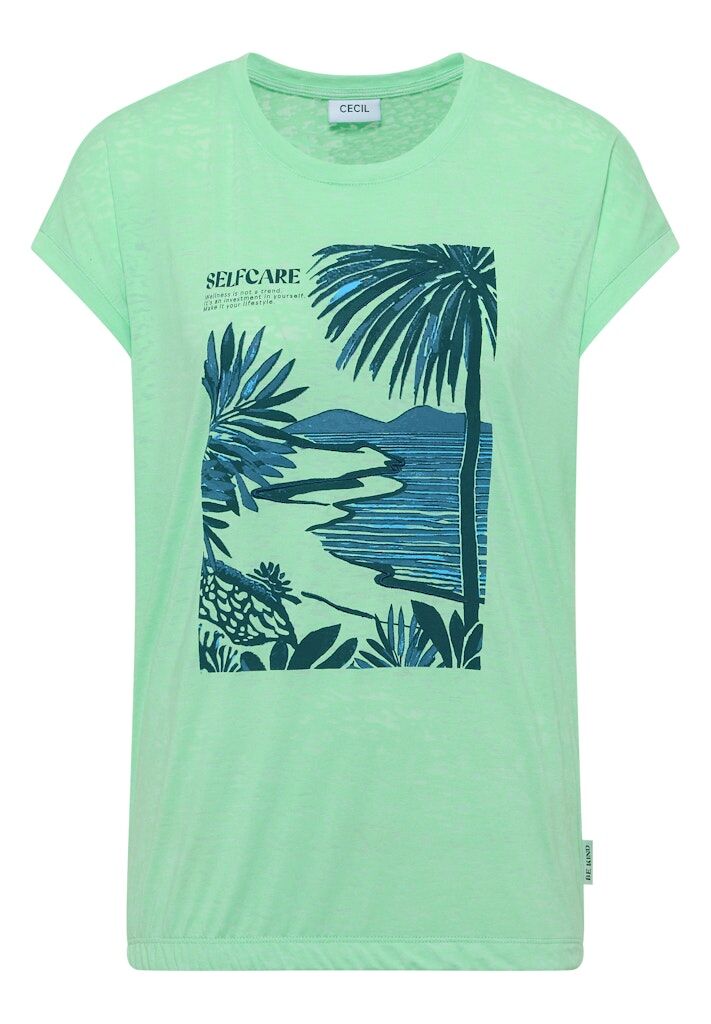 T-Shirt mit Frontprint