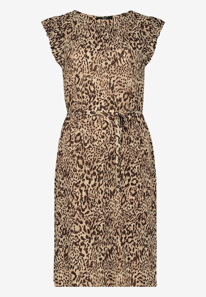 Minikleid mit Leoprint Minikleid mit Leoprint