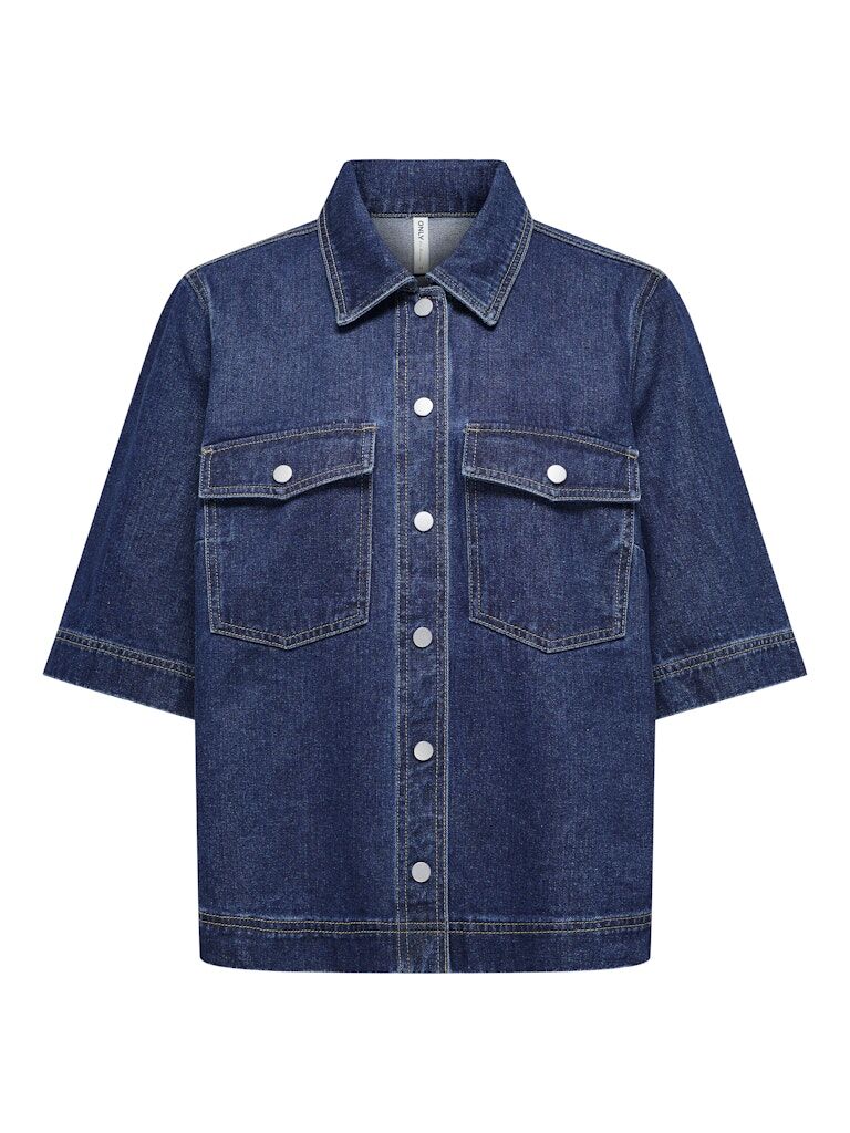 ONLBELLE S/S SHIRT DNM GUA NOOS