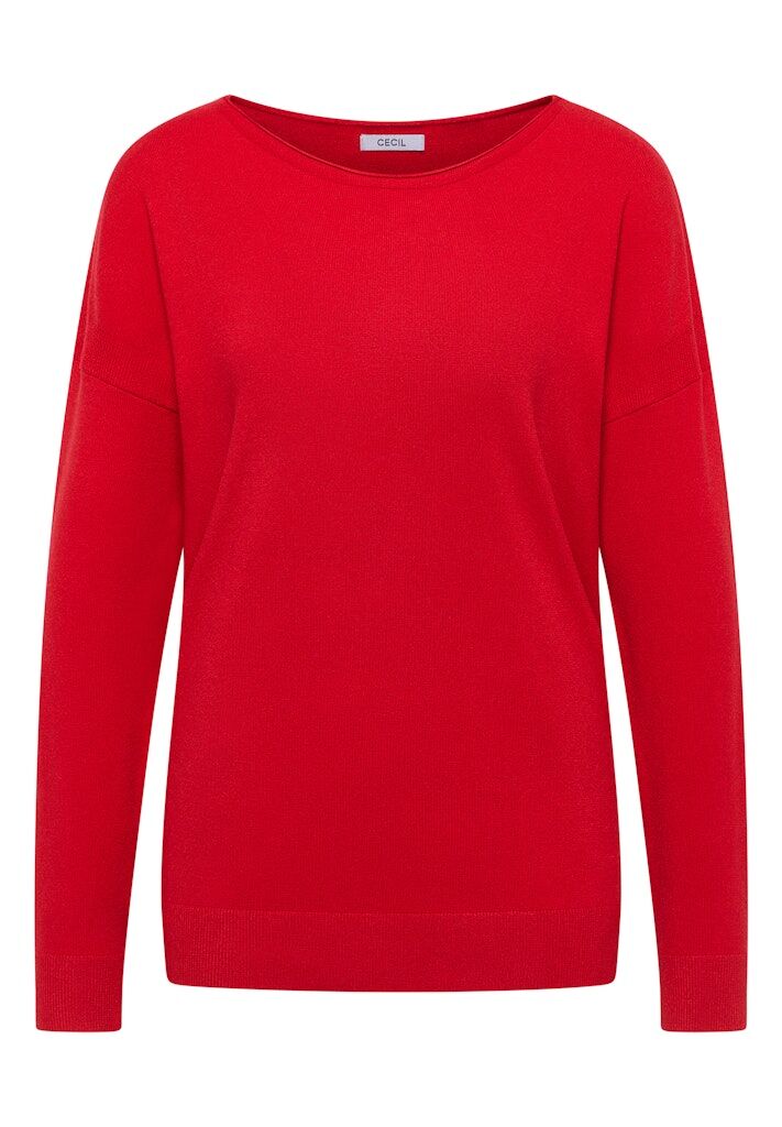 Pullover mit Strukturdetail