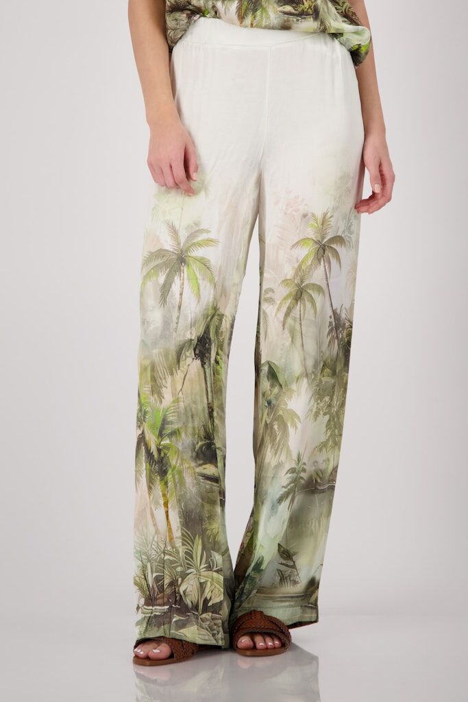 Hose mit Allover-Print
