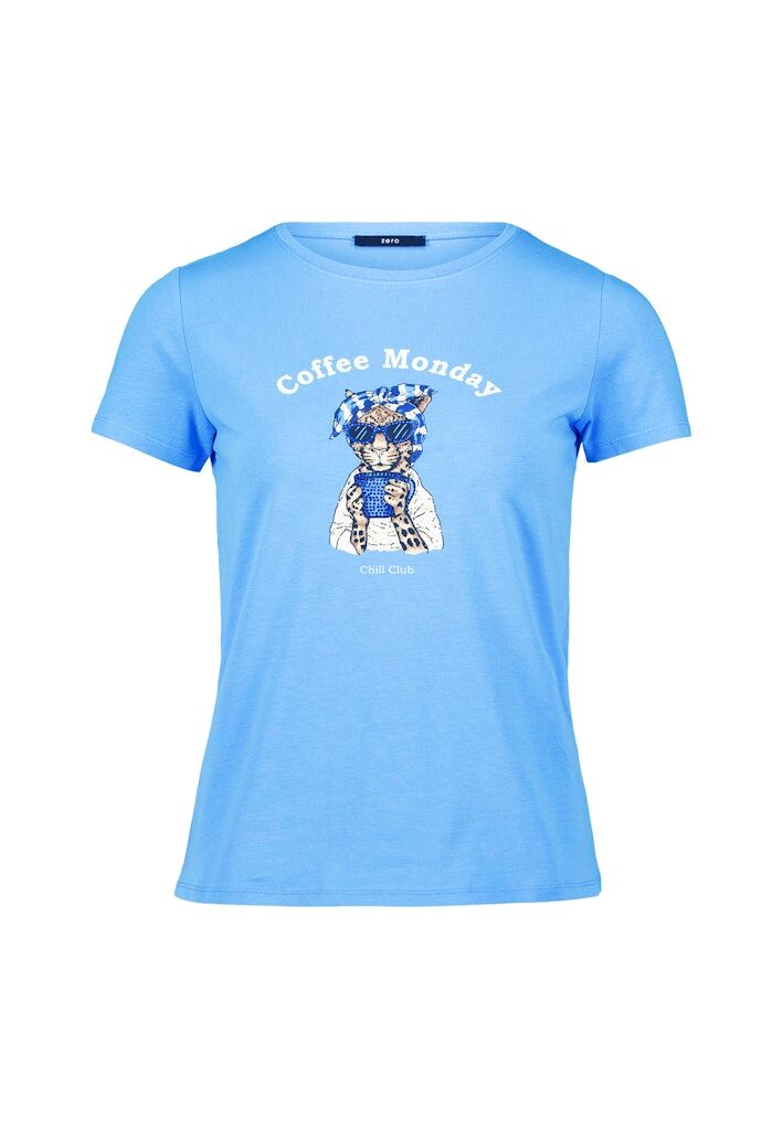 Zero Baumwollshirt mit Print