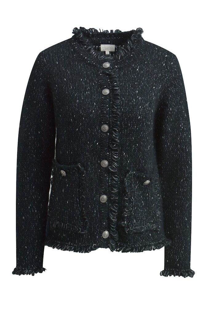 Strickjacke im Bouclé-Look Strickjacke im Bouclé-Look
