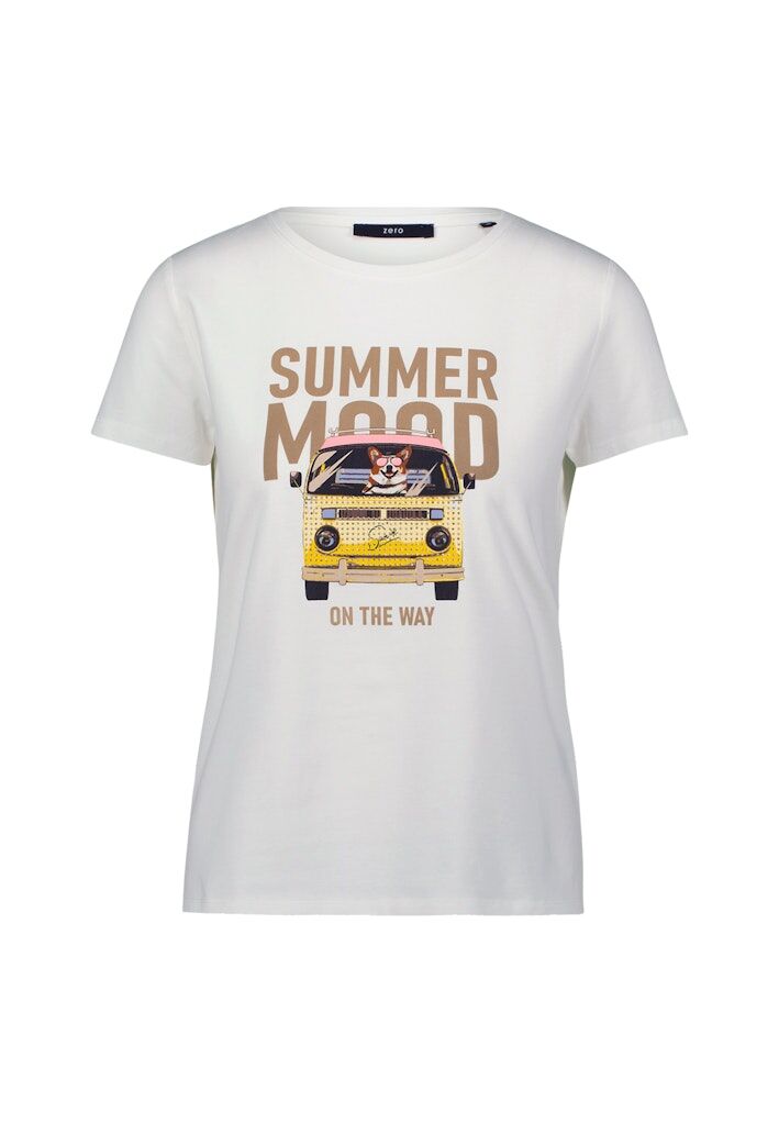 Zero T-Shirt mit Print
