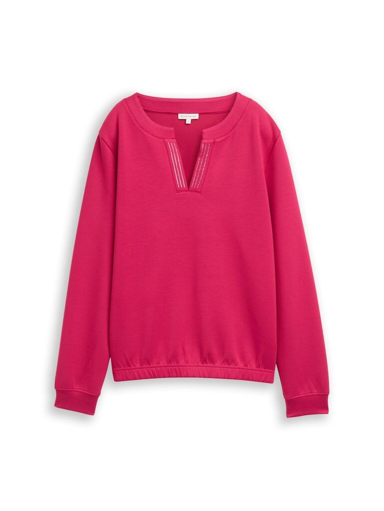 Scuba Sweatshirt mit Strasssteinen Scuba Sweatshirt mit Strasssteinen