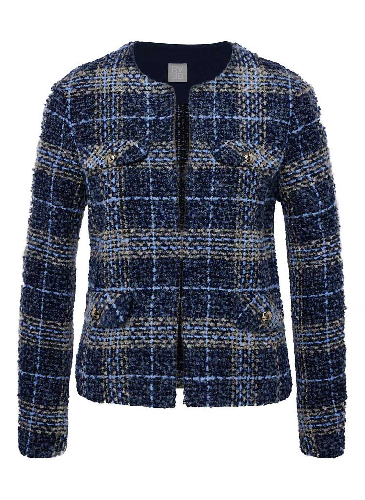 Jacke mit Karomuster Jacke mit Karomuster