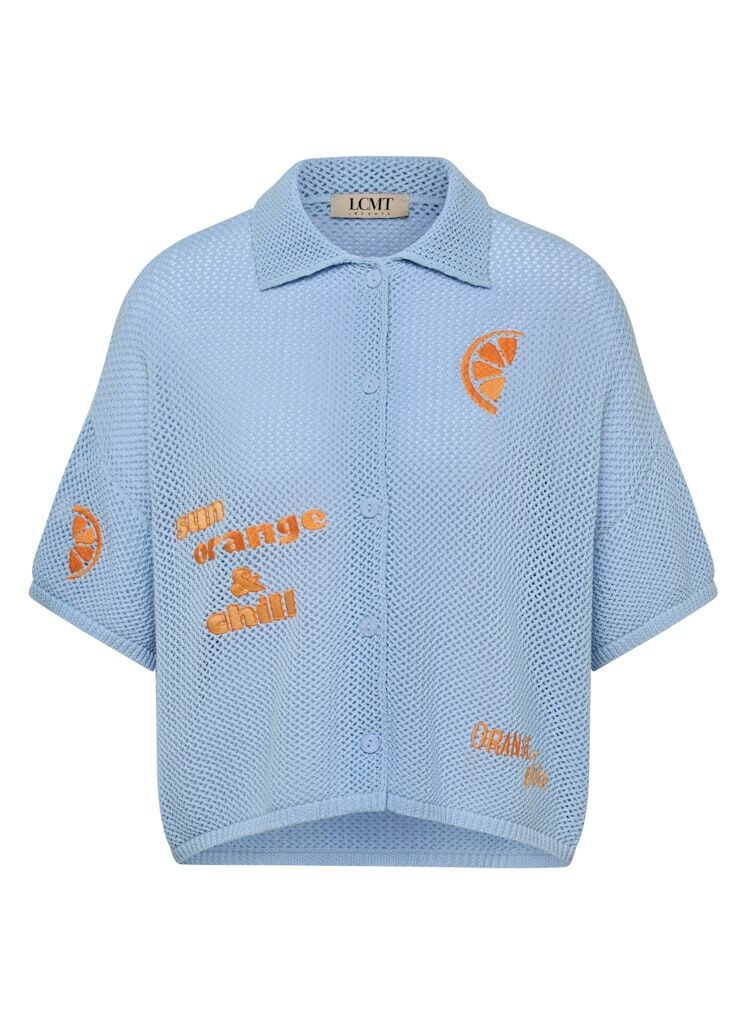 Stickshirt mit Stickereien Stickshirt mit Stickereien