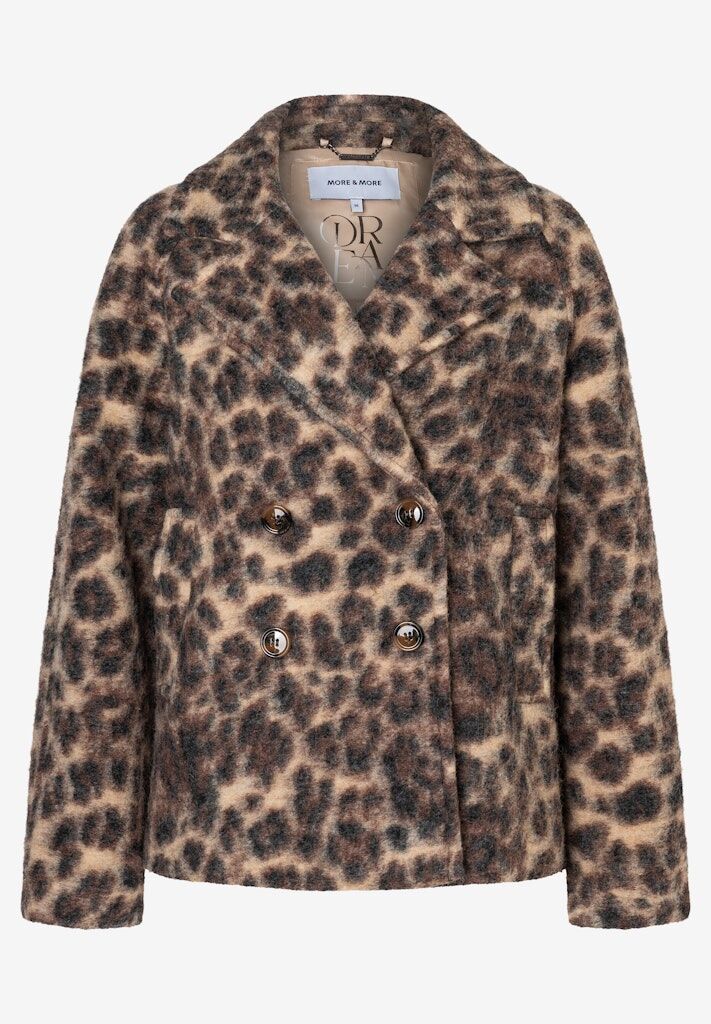 Jacke mit Leo-Muster Jacke mit Leo-Muster
