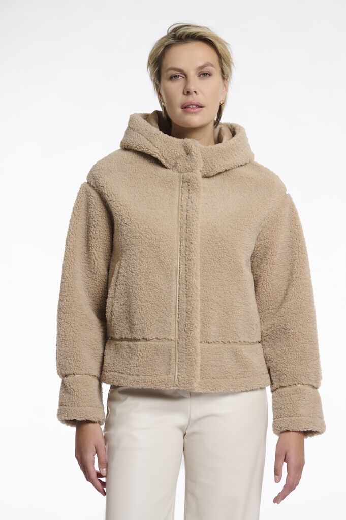 Kunstlammfell-Jacke "Felicia" Kunstlammfell-Jacke "Felicia"