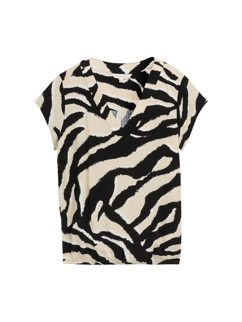 Tom Tailor Bluse mit Muster Tom Tailor Bluse mit Muster