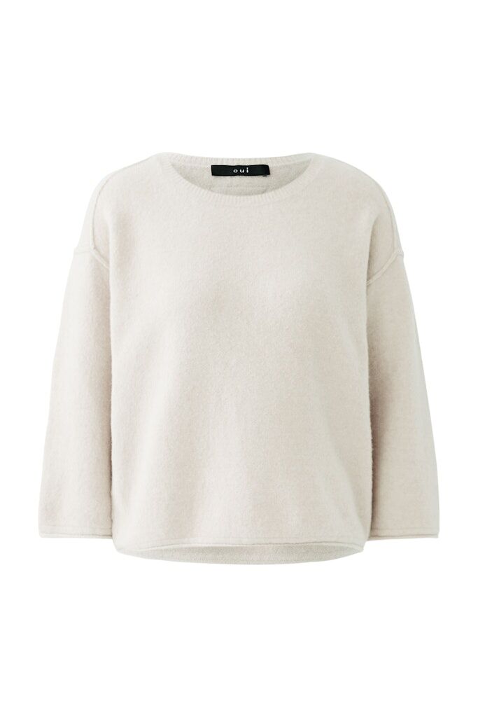 Pullover mit Ziernaht Pullover mit Ziernaht