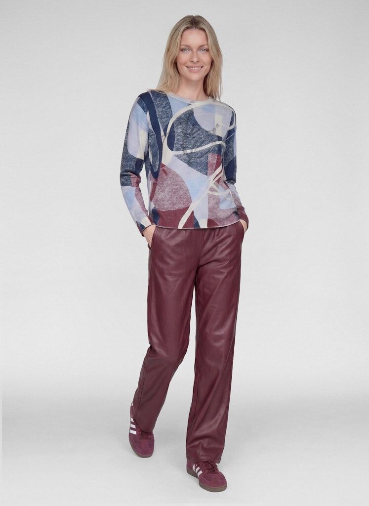 Pullover mit Allover-Print