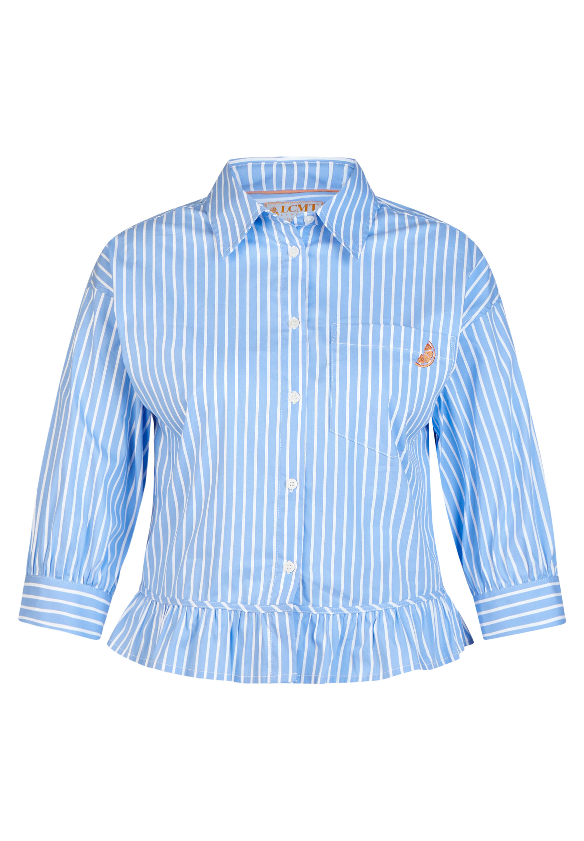 Bluse mit Schößchen Bluse mit Schößchen