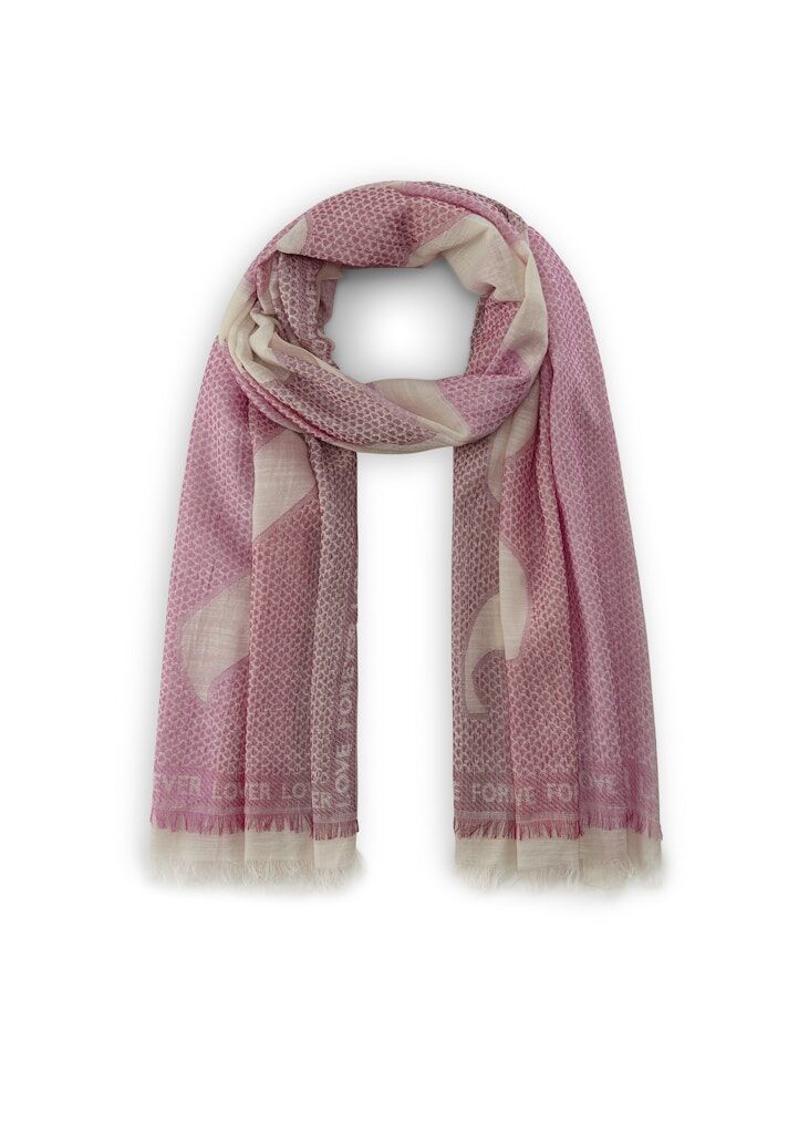 Schal aus Baumwoll-Jacquard Schal aus Baumwoll-Jacquard