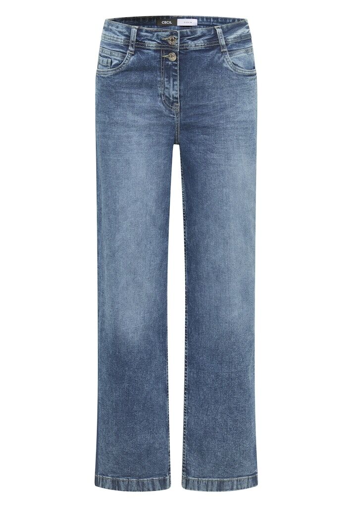 Cecil Jeans mit Gallonstreifen